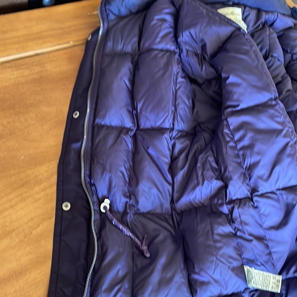 EDDIE Bauer Goose Down Nylon Coat Size Medium - Picture 12 of 12